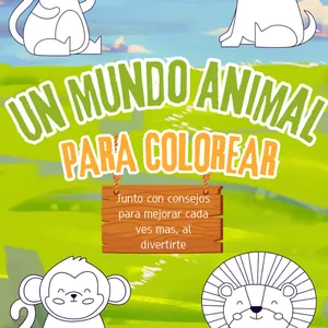 Imagen de portada para Ebook Mundo Animal para COLOREAR