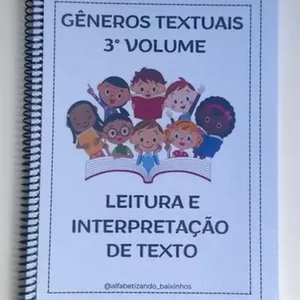 Imagem de capa para o Ebook KIT GÊNEROS TEXTUAIS - 3° VOLUME