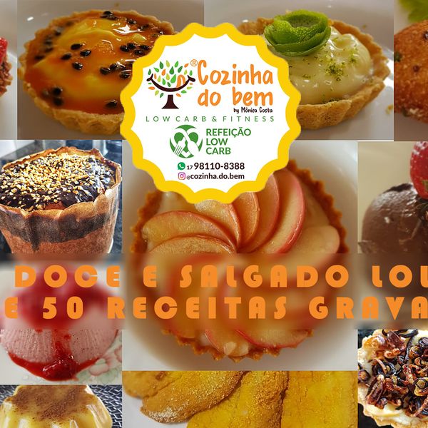 Curso Cozinha Do Bem De Doces E Salgados I 50 Receitas Monica Costa Learn A New Skill Online Courses Members Area Subscription Services