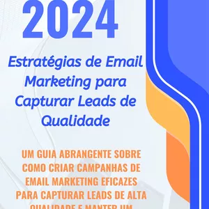 Imagem de capa para o Ebook Estratégias de Email Marketing para Capturar Leads de Qualidade