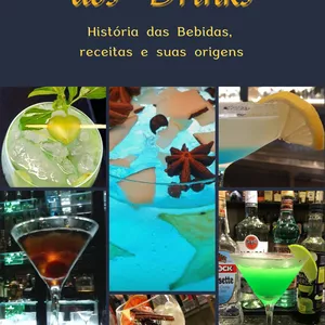 Imagem de capa para o Ebook A ao Z dos Drinks