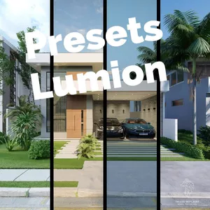 Imagem de capa para o Curso online +230 Presets Para Lumion 8.5, 9,10,11 e 12