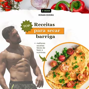 Imagem de capa para o Ebook Melhores Receitas para Secar Barriga