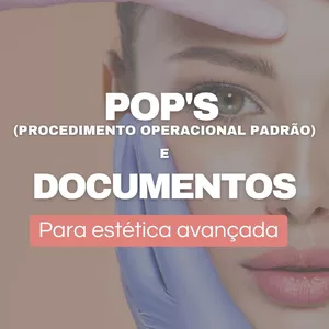 Imagem de capa para o Ebook POPS e Documentos para estética avançada