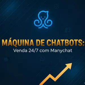 Imagem de capa para o Curso online Automação com Manychat