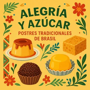 Imagen de portada para Ebook Postres Tradicionales de Brasil 
