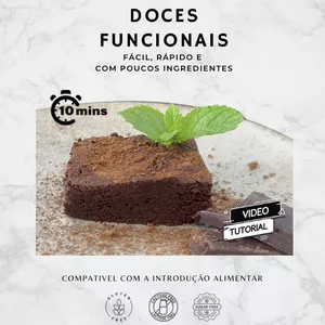 Imagem de capa para o Ebook eBook Doces Funcionais Compatíveis com a Introdução Alimentar