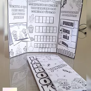 Imagem de capa para o Ebook Lapbook Junino