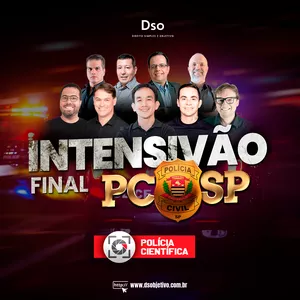 Imagem de capa para o Curso online Intensivão PC SP (Polícia Científica) - Polícia Civil de São Paulo