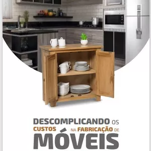 Imagem de capa para o Ebook E-Book  Descomplicando os Custos na Fabricação de Móveis Planejados