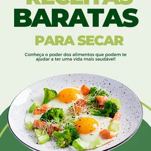 Imagem de capa para o Ebook Receitas Baratas para Secar em 30 Dias