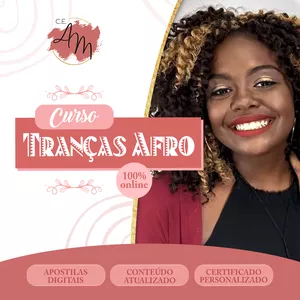 Imagem de Curso online de Tranças Afro criado por CENTRO DE ESPECIALIZAÇÃO ADRIANA MORATA na hotmart