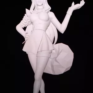 Imagen de portada para Curso online Figura STL de Ahri K/DA – MORE | League of Legends | Archivo Digital