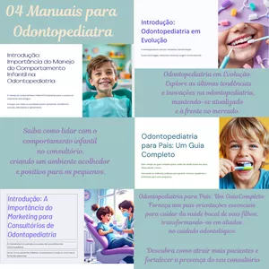 Imagem de capa para o Curso online 4 MANUAIS PARA ODONTOPEDIATRA