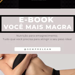 Imagem de capa para o Ebook E-book Você Mais Magra