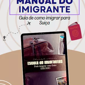 Imagem de capa para o Ebook e-book  manual do imigrante