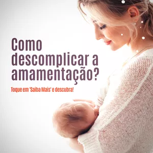 Imagem de capa para o Ebook Amamentação Descomplicada (Método Infalível)