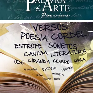 Imagem de capa para o Ebook Livro de Poesias - Palavra é arte - Dayane de Oliveira Menezes e outros autores