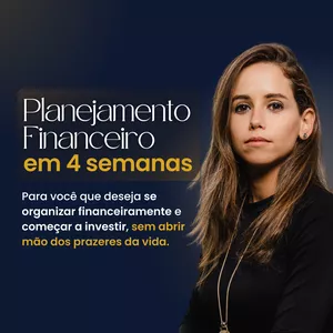 Imagem de capa para o Curso online Planejamento Financeiro em 4 semanas