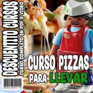 Imagen de portada para Ebook Curso Completo Pizzas Para LLevar 