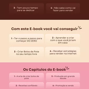 Imagem de capa para o Ebook BOLO DE POTE