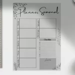 Imagem de capa para o Ebook Planner semanal
