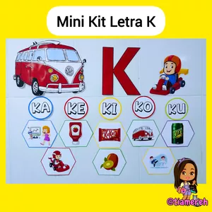 Imagem de capa para o Ebook Mini Kit Letra K