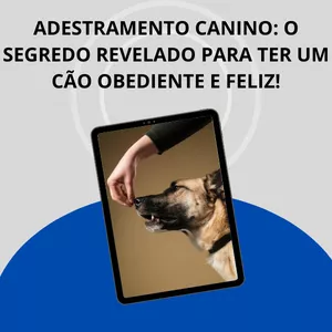 Imagem de capa para o Ebook Adestramento Canino: O Segredo Revelado Para Ter Um Cão Obediente e Feliz!