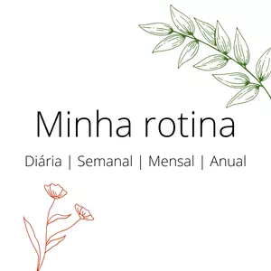 Imagem de capa para o Ebook Planner | Minha Rotina