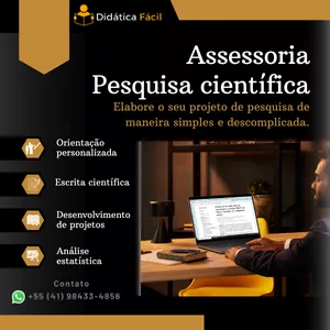 Imagem de capa para o Serviço online ASSESSORIA PARA PESQUISA CIENTÍFICA