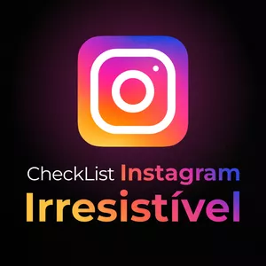 Imagem de capa para o Curso online CheckList Instagram Irresistível