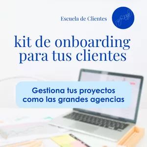 Imagen de portada para Ebook Kit de onboarding para tus clientes | Para agencias digitales, freelancers, estudios boutique