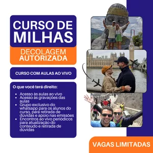 Imagem do curso Curso de Milhas - Decolagem Autorizada