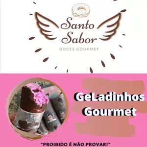 Imagem de capa para o Ebook Geladinho Gourmet Santo Sabor