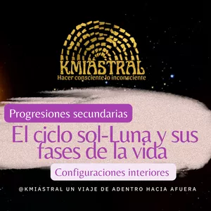 Imagen de portada para Curso online EL CICLO SOL - LUNA PROGRESADO - ASTROLOGIA AVANZADA