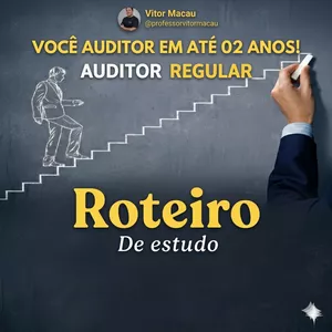 Imagem do curso Jornada da aprovação: roteiro Auditor Regular