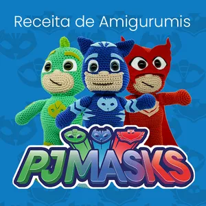 Imagem de capa para o Curso online  PJ Masks, Bita e Baby Shark