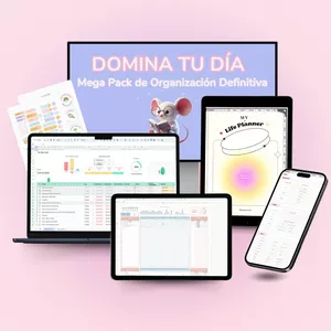 Imagen de portada para Curso online Domina tu día: Mega pack de organización definitiva
