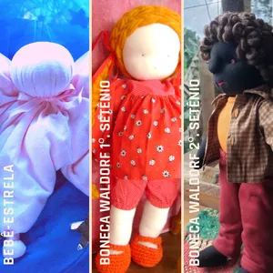 Jornada Boneca Waldorf: do bebê-estrela à boneca articulada por Nina Veiga Atelier de educação