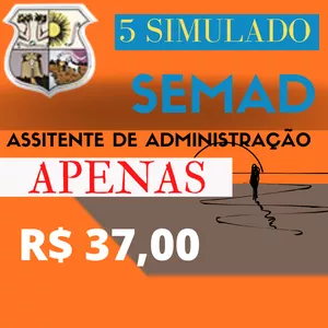 Imagem principal do produto COMBO DE 5 SIMULADO DA PREFEITURA DE BELÉM/PA PARA ASSISTENTE DE ADMINISTRAÇÃO
