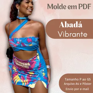 Imagem de capa para o Ebook MOLDE EM PDF ABADÁ VIBRANTE 