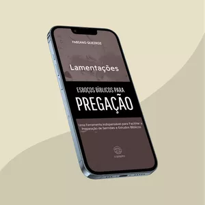 Imagem de capa para o Ebook Esboços Bíblicos Para Pregação - Lamentações