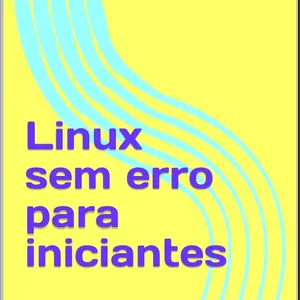 Imagem de capa para o Ebook Linux sem erro para iniciantes