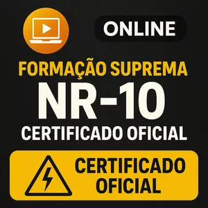 Imagem do curso Formação Suprema NR-10 – Certificado Oficial 