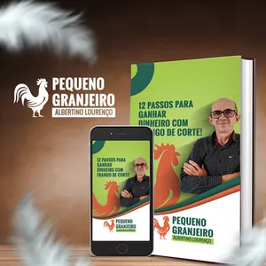 Imagem de capa para o Curso online 12 passos para ganhar dinheiro com a criação do frango de granja
