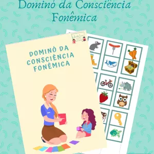 Imagem de capa para o Ebook Dominó da consciência fonêmica