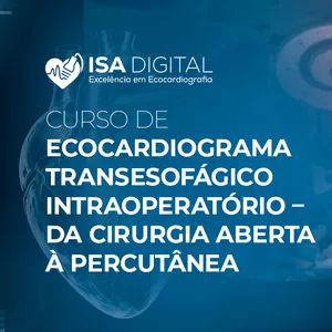 Imagem de capa para o Curso online Curso de Eco Transesofágico Intraoperatório - Da Cirurgia Aberta à Percutânea
