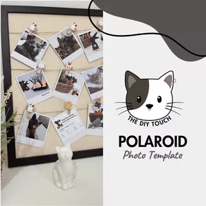 Cover image for Online course Polaroid Photo Template — Editable on Canva and Ready to Print