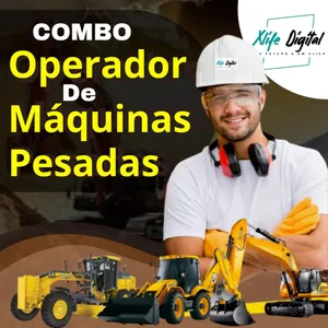 Imagem de capa para o Curso online Operador de Maquinas Pesadas - COMBO