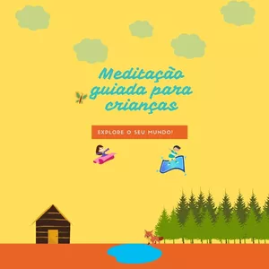 Imagem de capa para o Ebook Meditação guiada para crianças -E-book